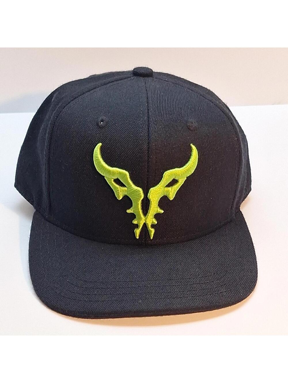 JINX World Of Warcraft Legion Blizzard Entertainment Snapback Cap Black Green